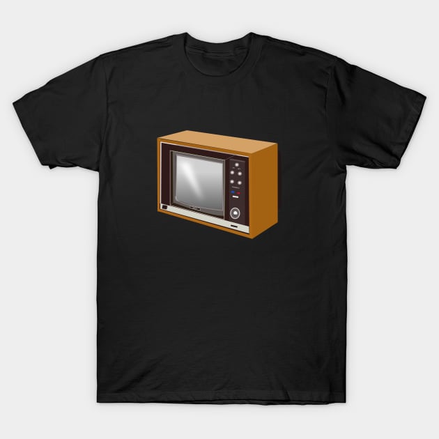 vintage TV T-Shirt by designInk